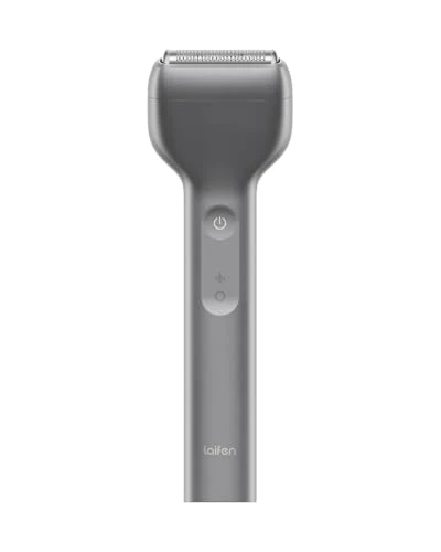 Laifen T1 Pro Rasoir Électrique (Édition Stubble), Rasage Quotidien des Barbes Courtes et Clairsemées, Moteur 12 000 CPM, Autonomie 120 Min, Usage à Sec et sous l'Eau, Idéal Voyages (Gris Sidéral)