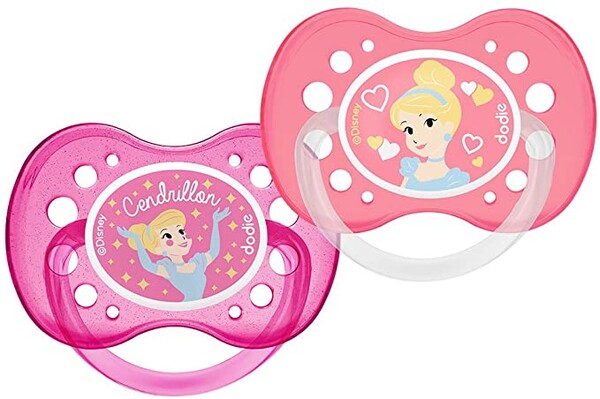 Dodie - Sucette Anatomique +18 Mois Cendrillon - Lot de 2 6044123: Amazon.fr: Bébés & Puériculture