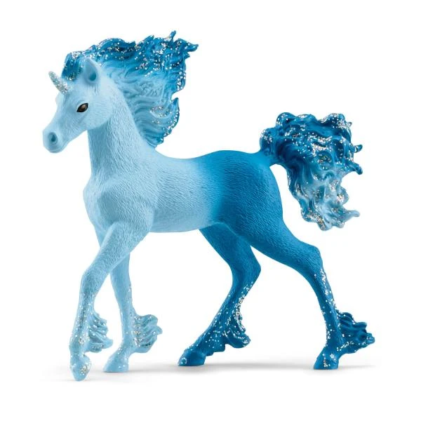 Figurine Bayala : Poulain Licorne de Feu et d’Eau Elementa - Jeux et jouets Schleich - Avenue des Jeux