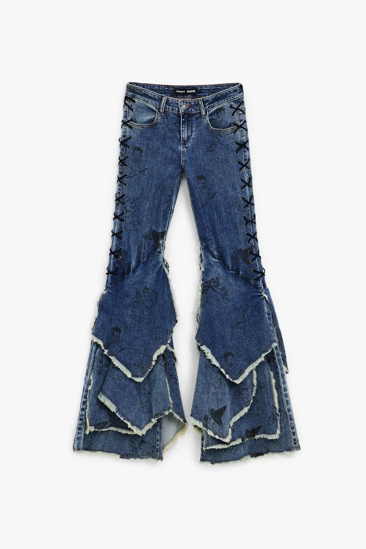 Denim Flare María Escoté pour femme I Desigual.com