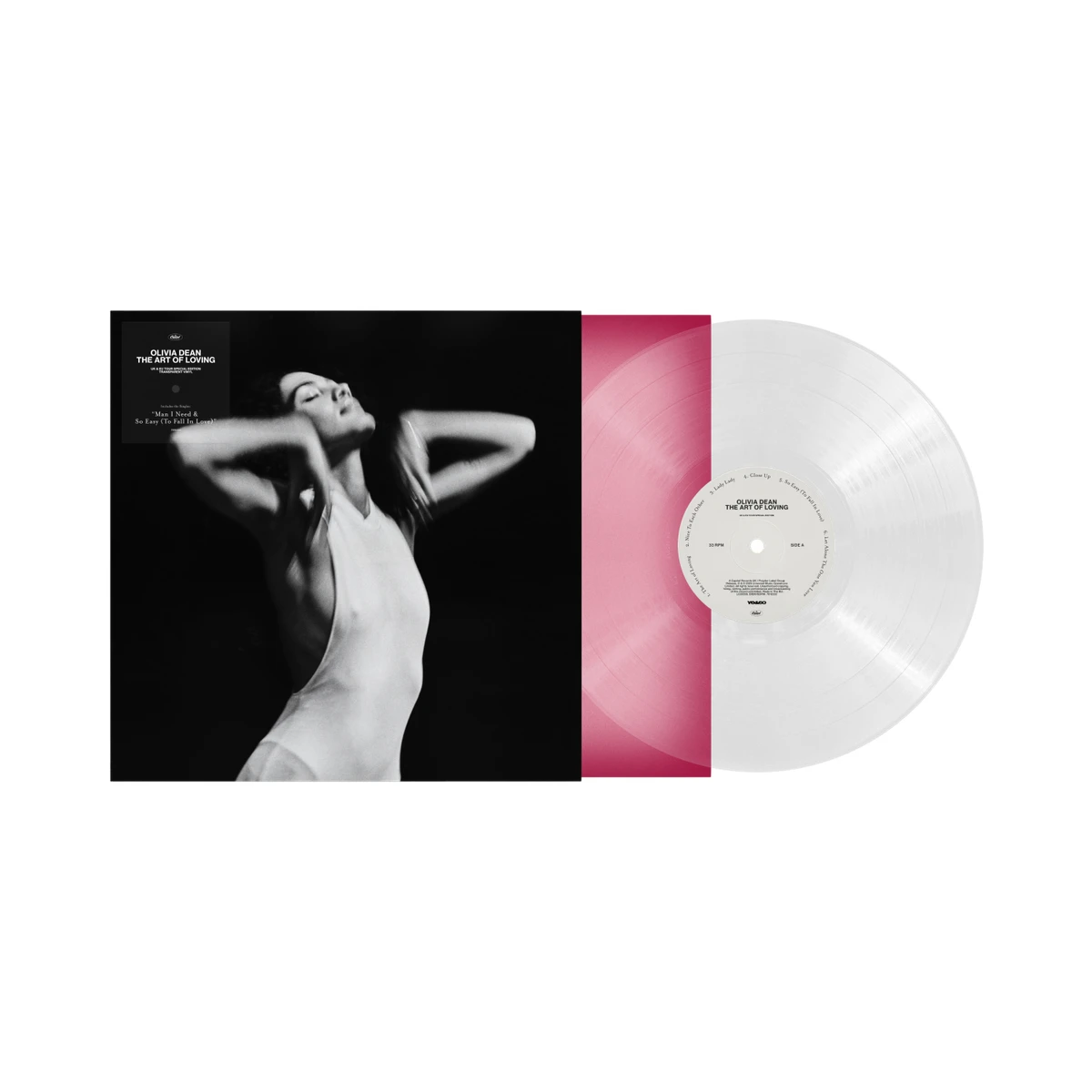 Olivia Dean - The Art Of Loving (UK/EU Tour Edition) - Vinyle Transpar - Vinyl Collector Store