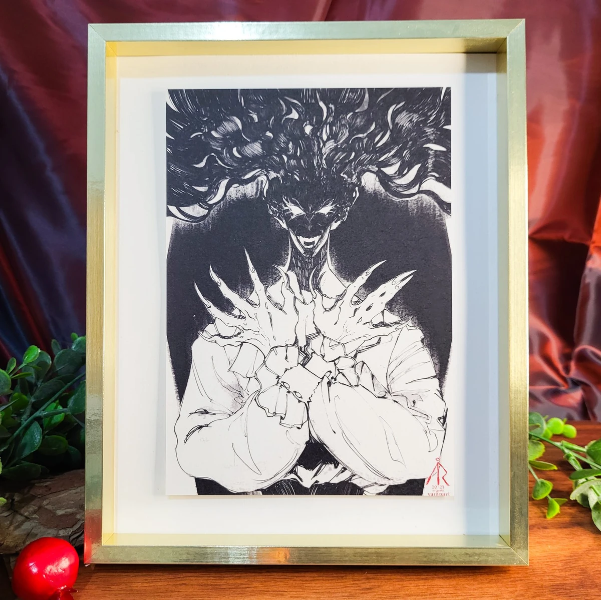 Dracula a5 Art Print — Sleepy Wyrm Creative Guild