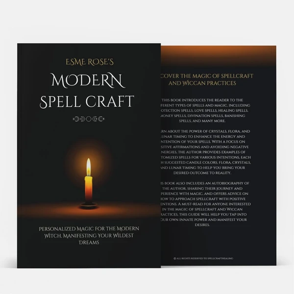 Paperback - Esme Rose's Modern Spell Craft. - 150 Personalised Spells & Enchantments