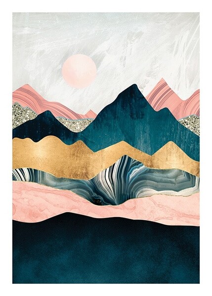 Plush Peaks Affiche
