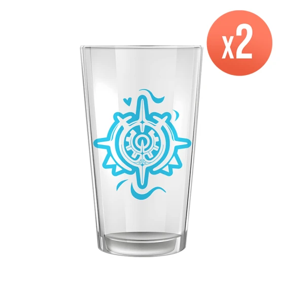 Verres WAKFU Eliatrope 33 cl &ndash; Pack de 2