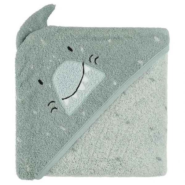 Cape de bain 75x75 cm Mr. Shark - Bleu - TRIXIE