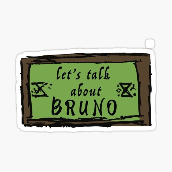 Parlons de Bruno | Sticker