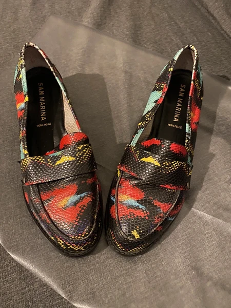 Mocassins -cuir véritable