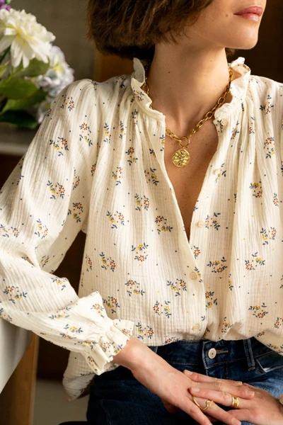 BLOUSE FLORALIE