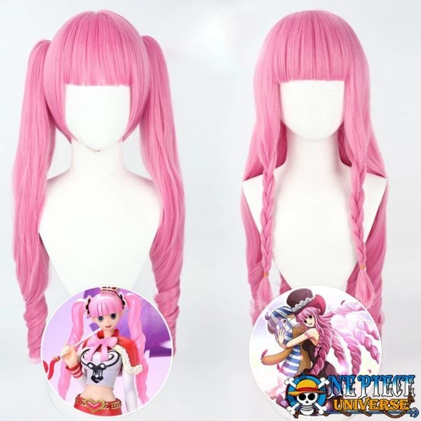 Perona One Piece Cosplay Wig Pink (2 styles) | One Piece Universe Store