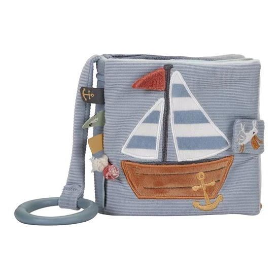Livre en tissu pour poussette Sailors Bay