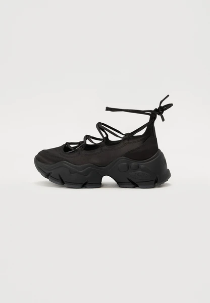 BINARY GHILLIE - Ballerines à brides - black