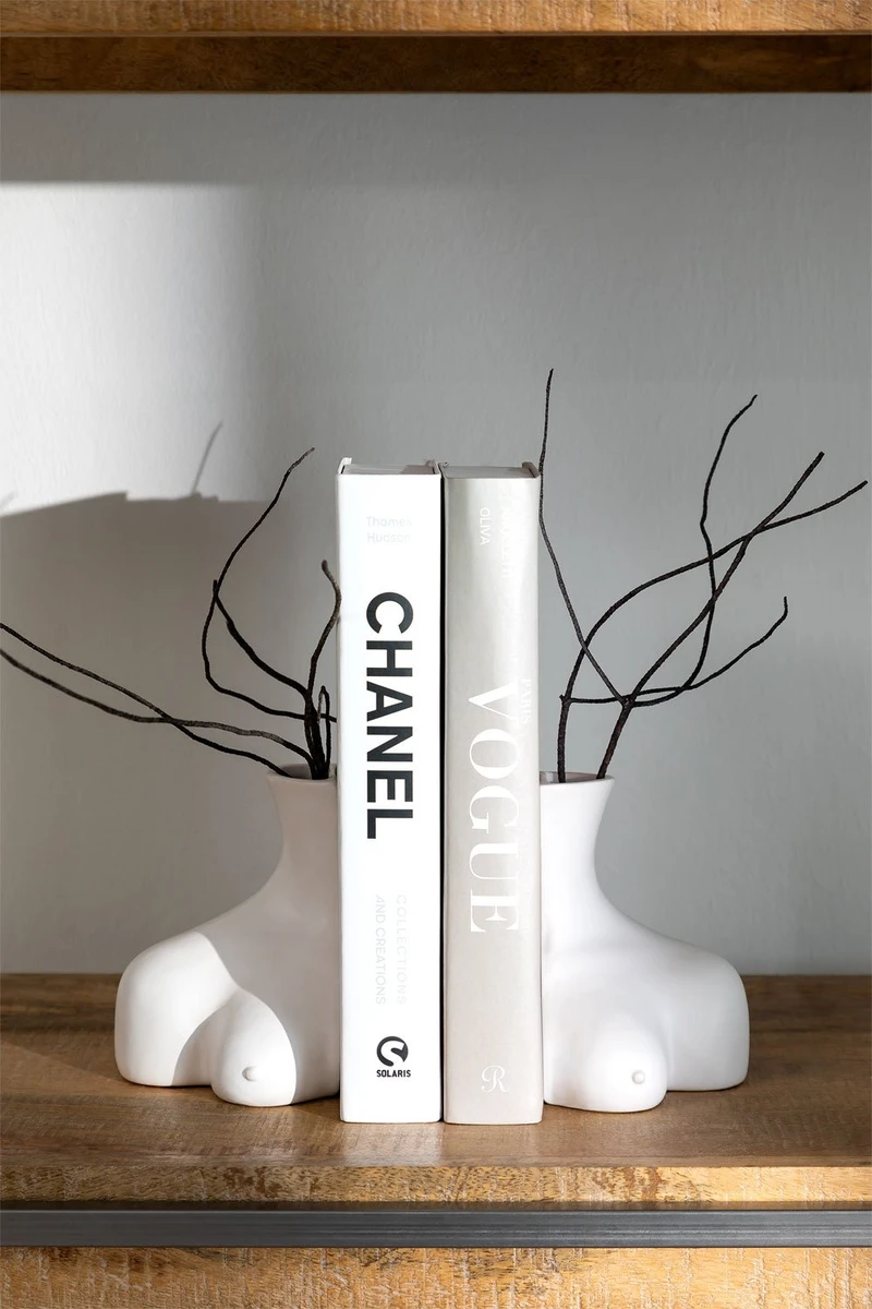 Set de 2 Serre-Livres en Céramique Murys