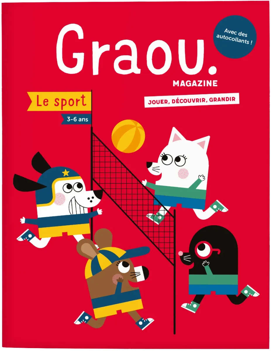 Graou Magazine - jouer, découvrir, apprendre avec les 3-7 ans