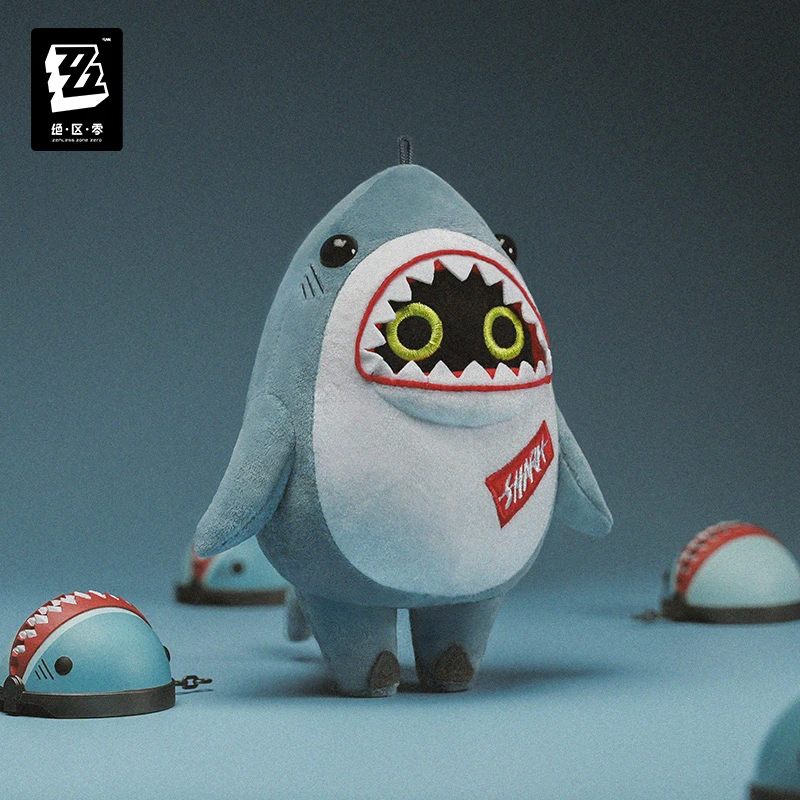 Zenless Zone Zero : Peluche Bangboo Sharkboo - Gacha Merch
