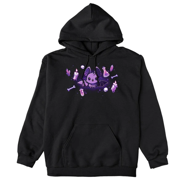 Sweatshirt Hoodie "Bat & Baubles" (Taille M)