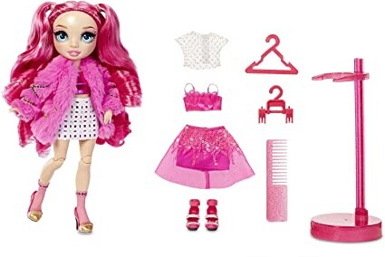 Rainbow High Poupée Mannequin. Stella Monroe. Poupée Thème Rose Avec Tenues Luxe, Accessoires et Socle de poupée. Rainbow High Série 2. Cadeau parfait pour les enfants de 6 ans et plus : Amazon.fr: Jeux et Jouets