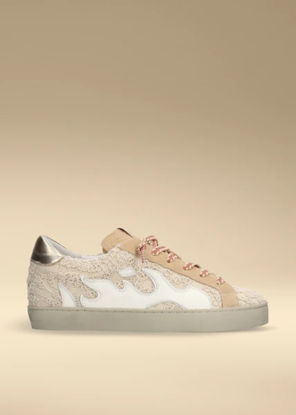 Zapatillas deportivas de mujer Gamin de textil. Modelo Gamin Ref.610123GM  BEIGE