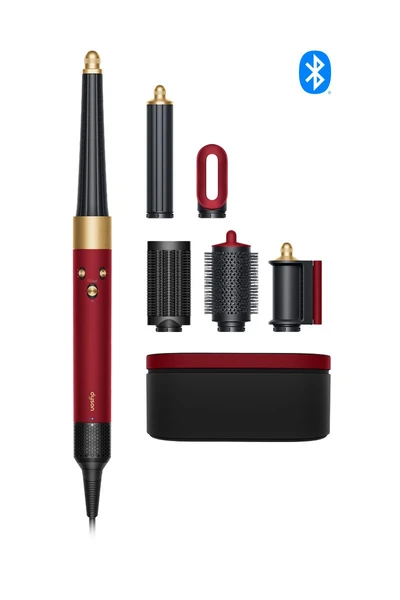 Nieuw Dyson Airwrap i.d.™ multistyler en föhn - Straight+Wavy (Red Velvet/Goud)