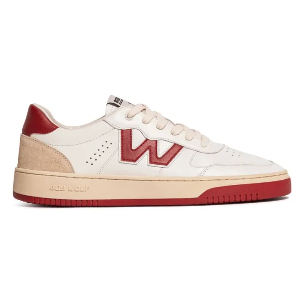 Bob Wolf - Baskets Legacy Cuir et Suède - Rouge | Smallable
