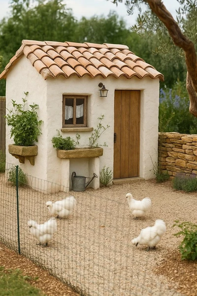 Hühnerstall Mediterran