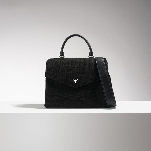 SAC JOÉ - TISSÉ NOIR