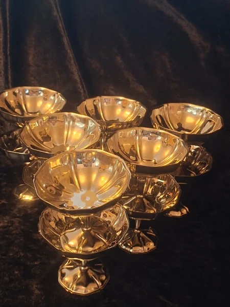 Lot de 12 coupes à glaces