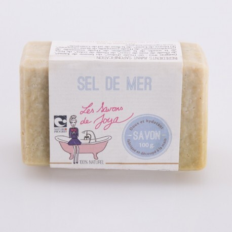 Savon bio surgras | Sel de mer et pamplemousse - Les savons de Joya