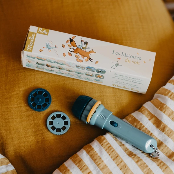 Lampe torche à histoires pour enfant