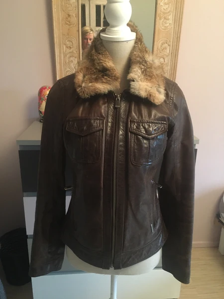 Veste en cuir