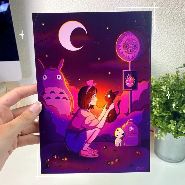 Print ghibli – Fanny Custom