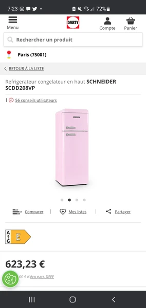 Frigo rose