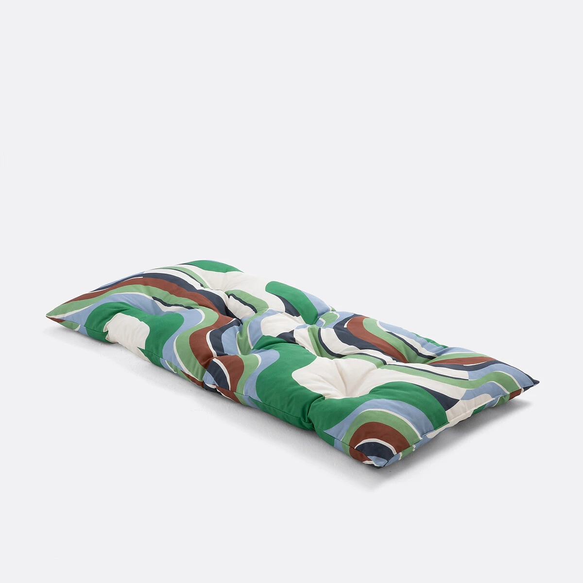 Matelas de sol d'extérieur, 120 x 60 cm, imprimé géométrique, SONGE