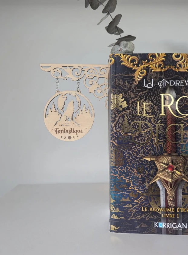 Enseigne de bibliothèque Fantastique