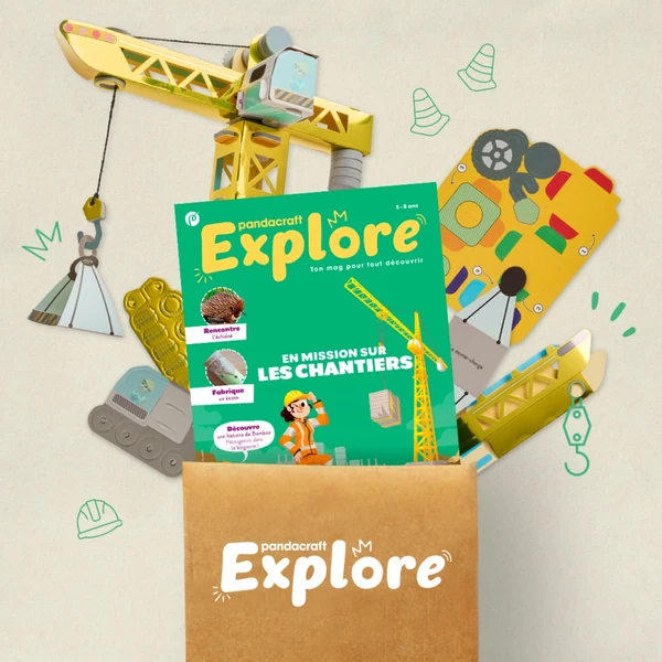 Notre abonnement éducatif & créatif pour les 5 - 8 ans