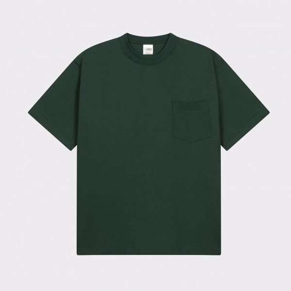 Camber USA : T-Shirt Poche : Vert Dartmouth