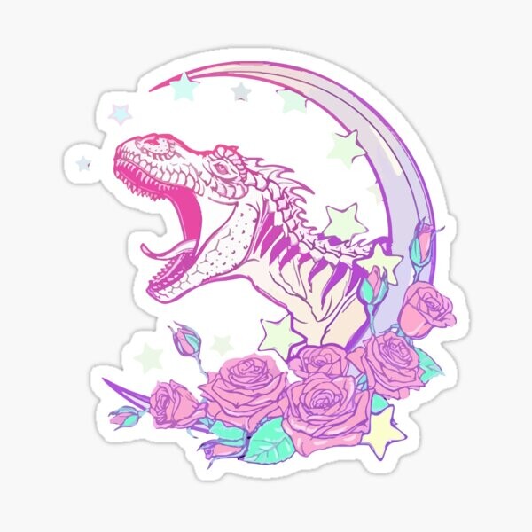 Lune Jurassique | Sticker