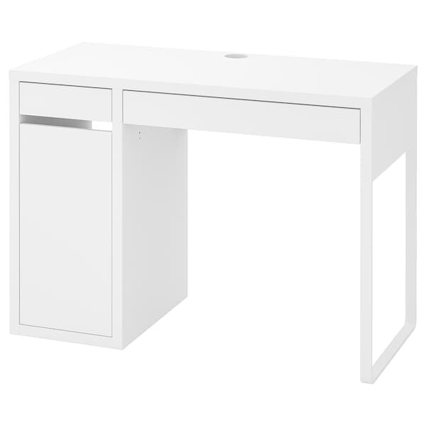 Ajoutez à la liste d'achat MICKE Bureau, blanc, 105x50 cm - IKEA