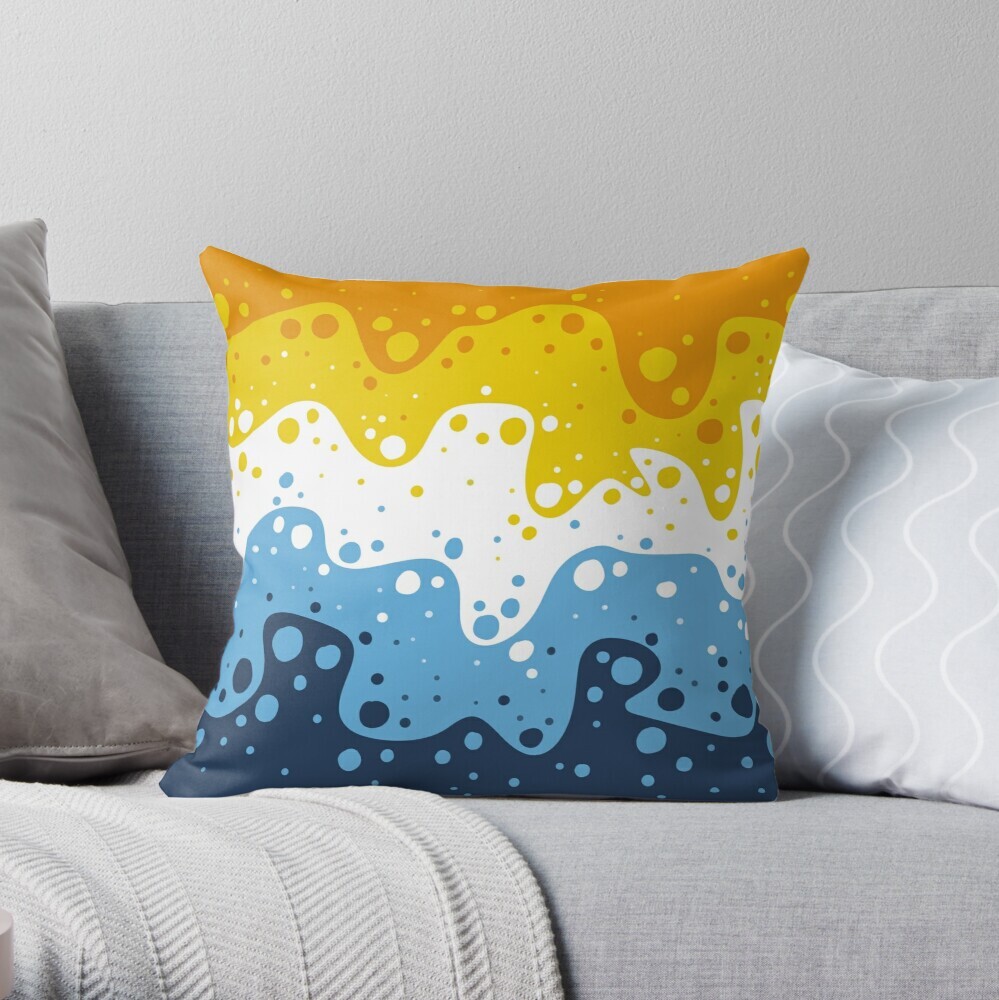 Identity Fluid: AroAce | Coussin