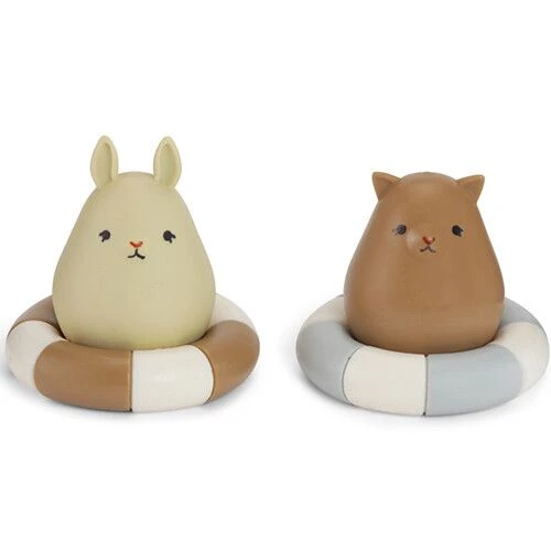 konges sløjd badspeeltjes met zwemband - blue-almond - 2st