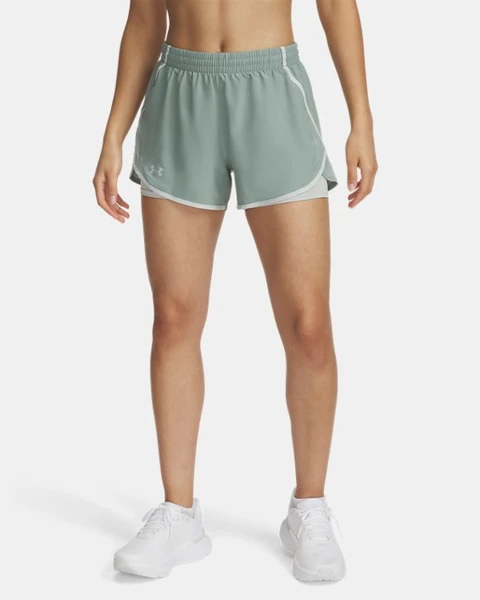 Short 2-en-1 UA Fly-By pour femme