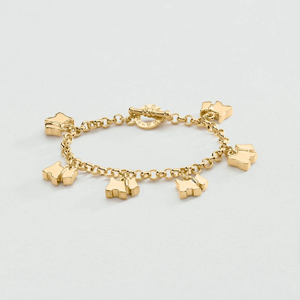 Bracelet souple PONT DES ARTS - Doré