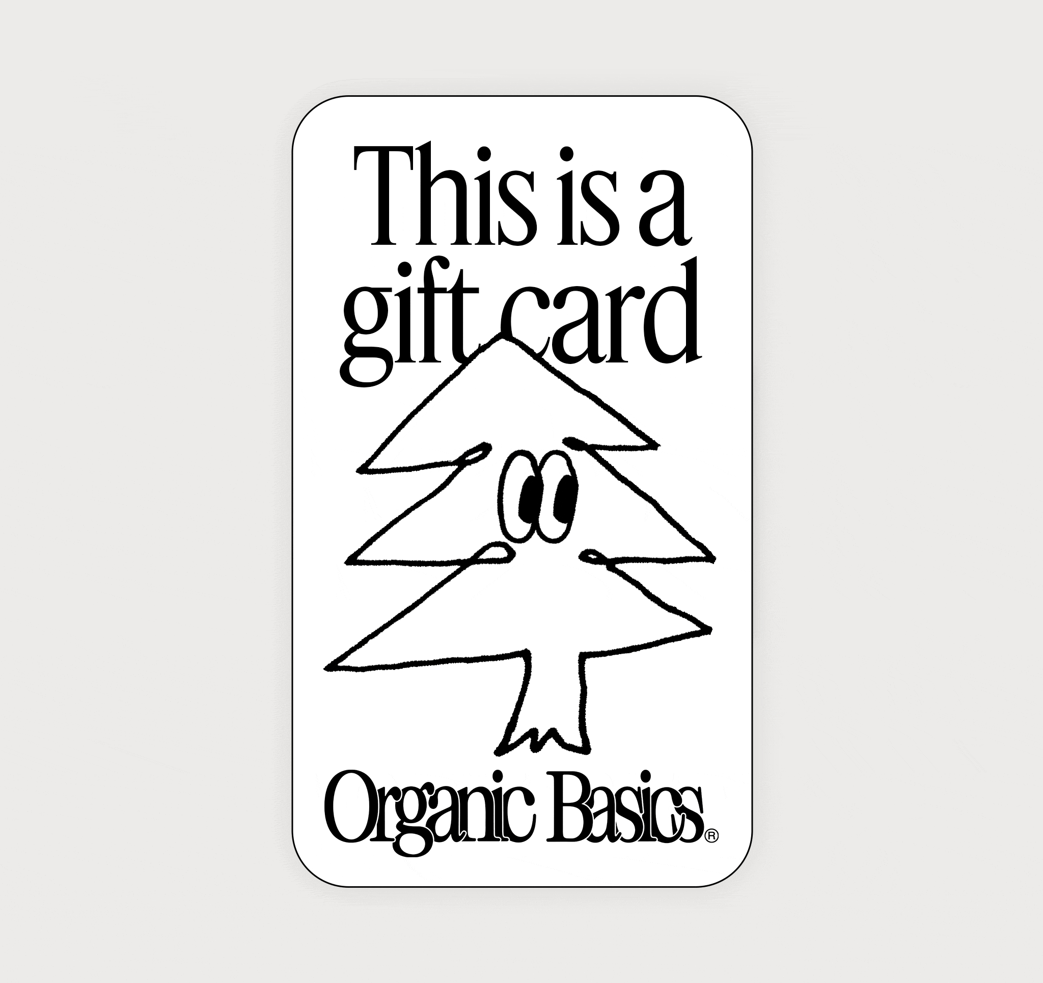 Carte cadeau Organic Basic