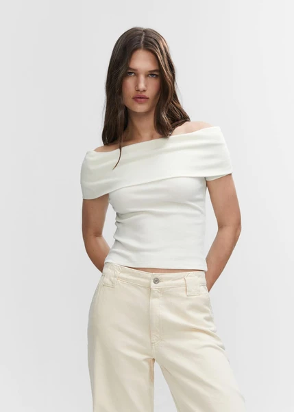 Top épaules dénudées - Femme | Mango France