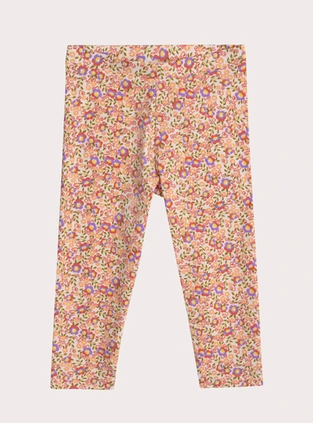 Legging imprimé fleuri pour fille