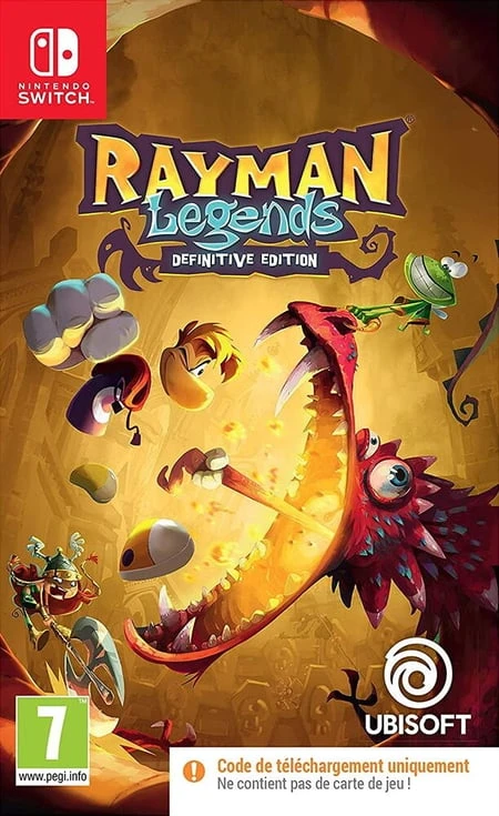 Rayman Legends (Code in a Box) - Definitive Edition