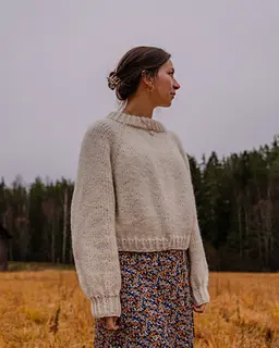Stay Up Till Dawn Sweater pattern by Veronika Lindberg