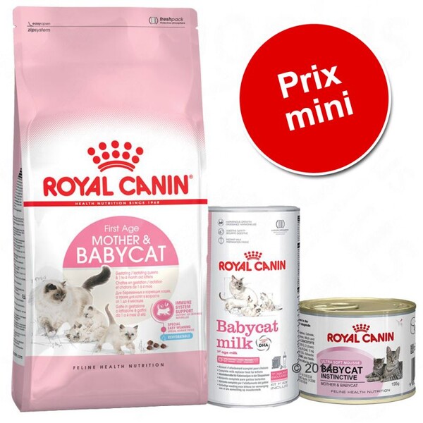 Pack malin : Lot Royal Canin Mother & Babycat