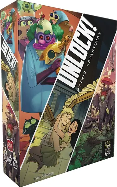 Jeu de société Asmodee Unlock Mythic Adventures