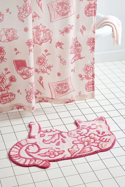 Tapis de bain Chat de Delft